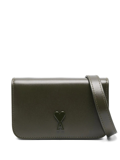 AMI PARIS ADC STRAP WALLET